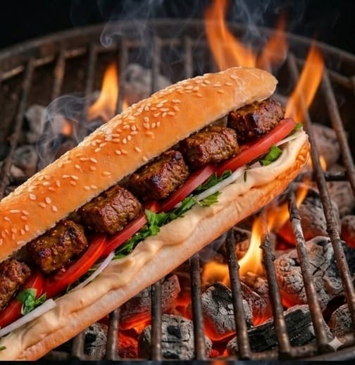 Lamb Tikka Sandwich